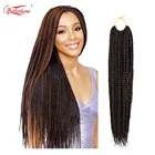 Belleshow 18 inch 22stands senegalese twist hair synthetic crochet extension Crochet box braids box braid hair