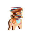 wooden Camel elephant shape Calculation game kids Brain development Animal balance toy