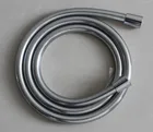 HS-B 076 2015 new fashion 59 inches hose (1.5m meter) 5 layer extra thicker silver bathroom PVC shower hose