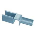 high quality plastic roller track support Cold-rolled Steel mounting Joint bracket for Conveyor System