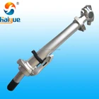 wholesaler aluminium alloy matte silver bike folding stem