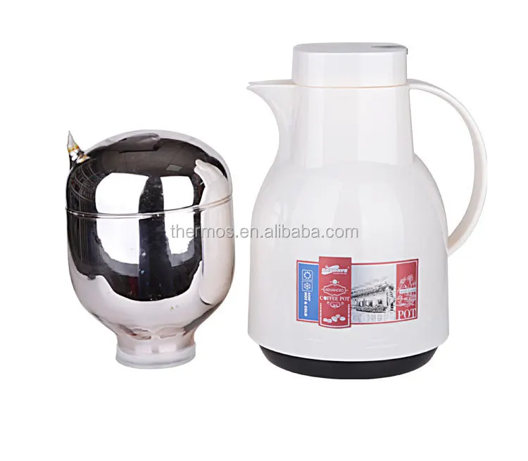 1000ml DAYDAYS German model cafetiere / red color glass water bottle / plastic coffee pot ...