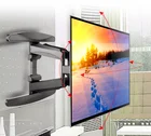 TV Wall Mount Full Motion LED LCD Bracket Swivel 90 Degrees for 40-70 inch up to 45.5kg max vesa 600*400