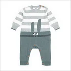 Baby Outfits Christmas Newborn Infant Baby Boys Girls Long Sleeve Deer Print Jumpsuit Outfits Clothes