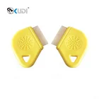 Wholesale pet dog cat plastic stainless steel head nit anti brush and combs for lice