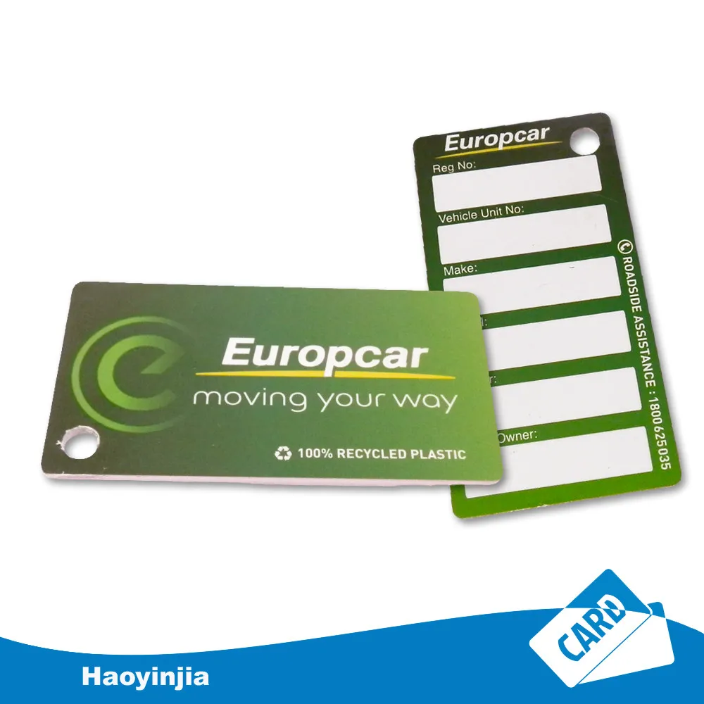 (62) good quality plastic hotel hang tag