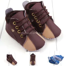 baby boy shoes soft sole pu kids shoes anti-slip baby toddler shoes