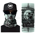 New Style Neck Gaiter Winter Neckwear Black Motorbike Biker Skull Bandanas Uv Motorcycle