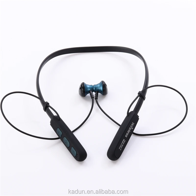 Kadun KD-355BT BT Wireless Ear Buds neckband With TF Card stereo headphone mp3 player - ANKUX.COM