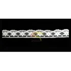 New design fashion machine made nylon lace trims