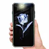 Ultra thin for iphone x tempered glass phone case,for iphone 8 plus case covers,mobile phone shell for iphone 7 plus night light