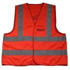 2019 ZUJA Fluorescent Orange Free Printing Logo Visibility Safety Vest