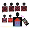 LED emoji car taxi Bluetooth mobile phone LED moving message or animation picture full color LED emoji smiley face car sign
