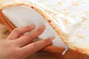 cushion pillow soft cat bed toast butter egg funny sponge cushion