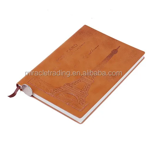 soft pu leather notebook for diary promotion gift