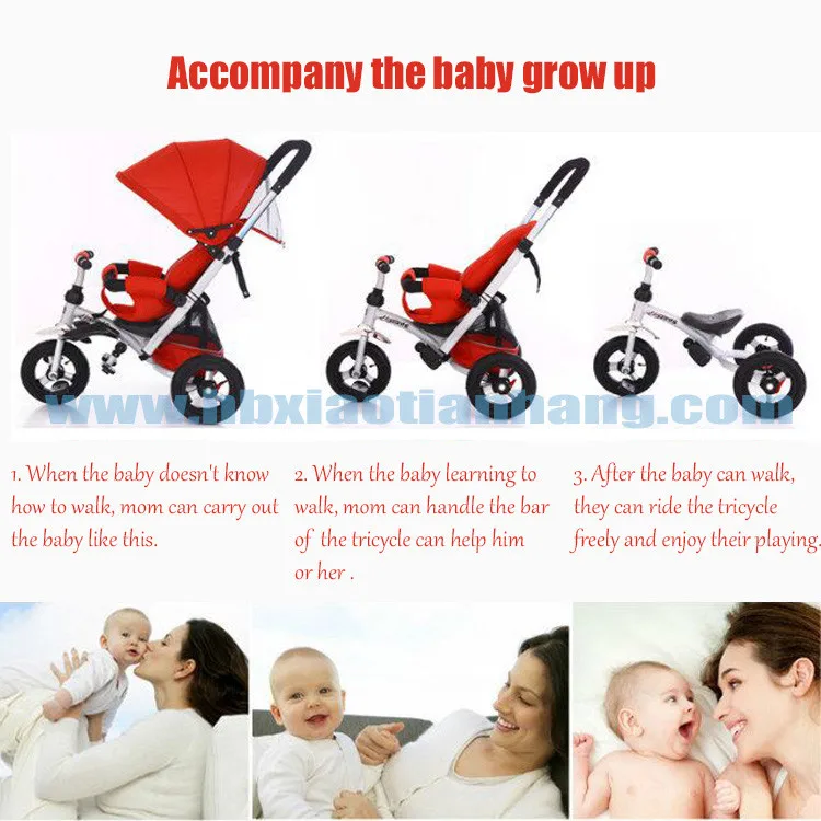 the kids tricycle also called muti-funcation baby tricycle.