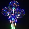2019 Amazon Hot Sale 18" LED Fairy Light CLEAR Bobo Balloon