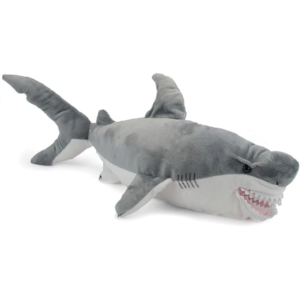 large stuffed shark toy