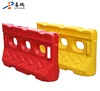 Highly Visible Blowing Plastic Road Safety Water Filled Highway Barriers For Sale
