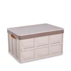 Car trunk organizer storage box plastic folding multifunctional household storage collect