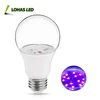 2017 China New E26 6W (50W LED Equivalent) A19 UV Ultraviolet LED Blacklight Bulb for Indoor Disinfection