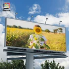 Guose metal frame advertising column outdoor advertisement billboard poles