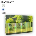 100% Natural Plant Essence Hottest Sell Black Hair Color Shampoo Hair Dye Magic Natural Black Shampoo for Grey and White