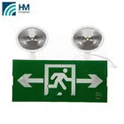 Running Man Arrow Right and Left 220V LED dp led light Rechargeable emergency Twinspot Lamp