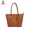 Wholesale ladies handbags custom blank large patent leather tote bags india