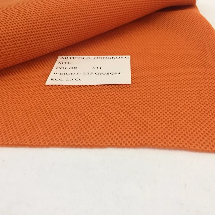 Polyester D Net Fabric Breathable Eco Friendly D Air Mesh Fabric