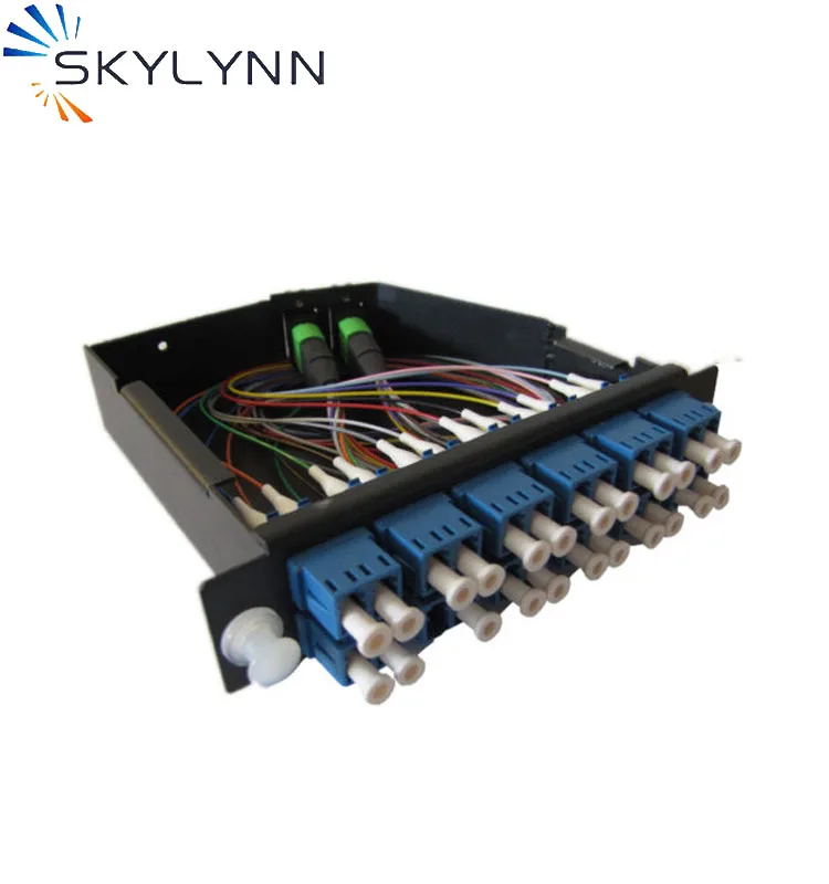 Cores Mtp Fiber Optic Patch Panel Mpo Module Cassette Buy Mpo