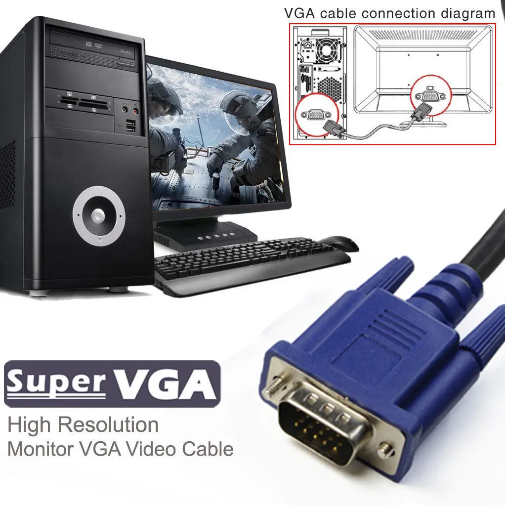 OEM 1.5m hot sell VGA CABLE - ANKUX.COM