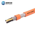 ROBOT 900 DP 12 G 1.5 tinned copper shield wear and oil resistant flex PUR robot cable