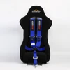 OEM LOGO Racing Car Seat Belt Extender 5 Point Safety Belt Blue Harness