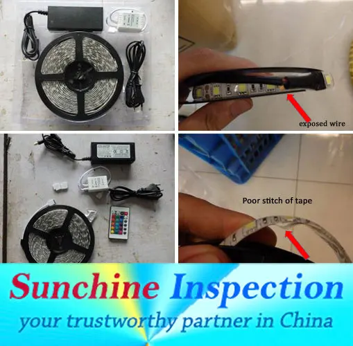 LED-Strip-QC-defects-on-product