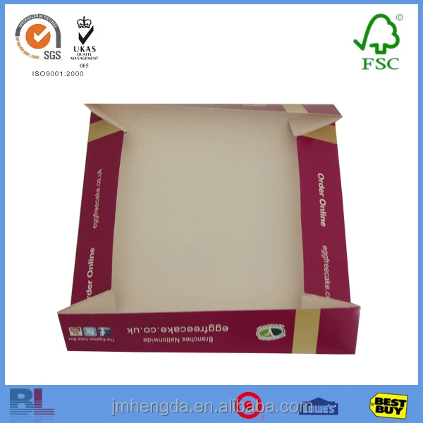 paper corrugated box mockup for packing