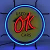 OK USED CARS JUNIOR NEON SIGN