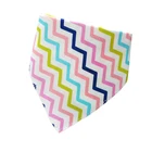 Friendly Organic cotton cute design bibs trange bandana Sweat cotton bibs Baby drool bibs