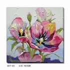 Modern Natural Fower Original Abstract Art Oil Painting Decorative Wall Canvas