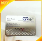 Printed Metal Print Wholesale Cheap Custom Printed Metal Business Card Steel Business Card