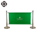 Customized Printing Cafe Barrier Stand From Ufeiya Metal Product Factory