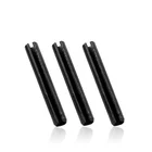 High-quality elastic cotter pin Positioning spring cylindrical pin Hollow pin GB879 steel in black