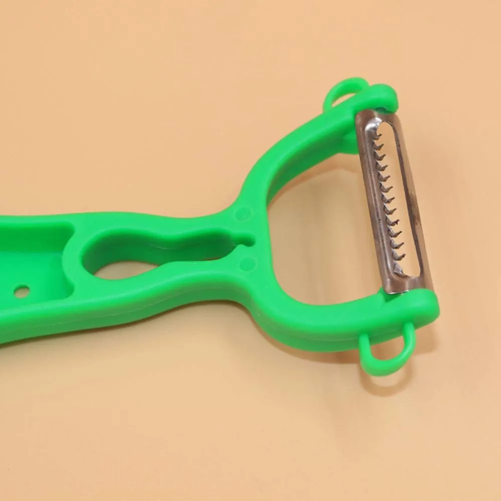 Kitchen Parer Slicer Plastic Vegetable Fruit Turnip Slicers Gadget Helper Peeler Julienne Cutter Slicer Practical Kitchen KC1071