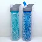 BPA Free 500ML Double Wall Tritan plastic Water Bottle With Freezer Gel