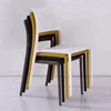 Italien design stacking dining chair outdoor plastic chairs