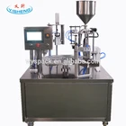 High quality coffee capsule filling sealing machine for nespresso/k cup/lavazza