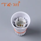 B22 Lamp Base E27 Lamp Holder High Quality Plastic Double Purpose Morden Indoor E27 B22 Pendant Lamp Base Weight