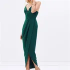 Sex Cotton Bodycon Dress High-cut Split Long Dresses For Women