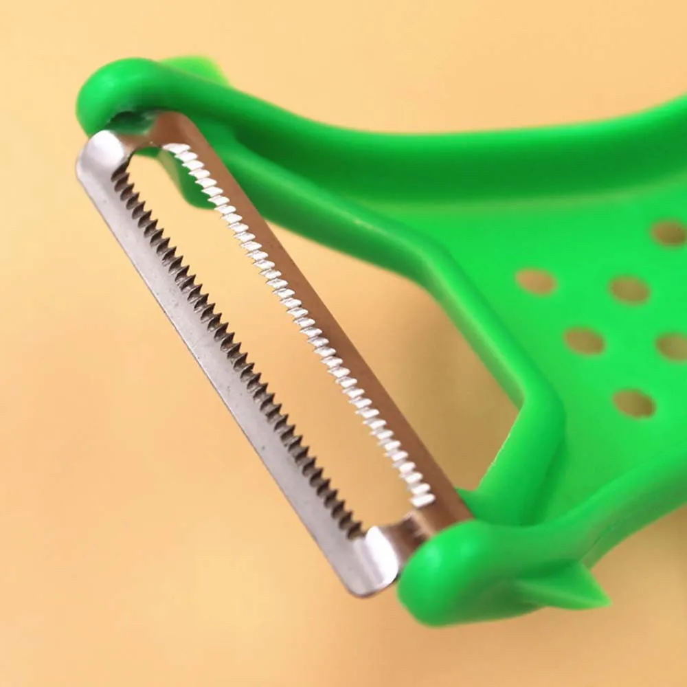 Kitchen Parer Slicer Plastic Vegetable Fruit Turnip Slicers Gadget Helper Peeler Julienne Cutter Slicer Practical Kitchen KC1071