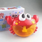 bubble crab blower shower toy for bath kids and baby indoor water play summer season good quality manufacturer shantou